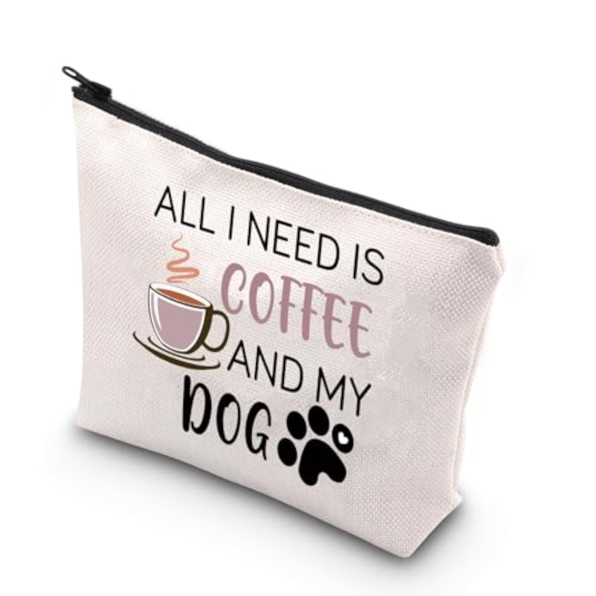 Dog Mom Makeup Bag, Funny Gift for Dog Lovers